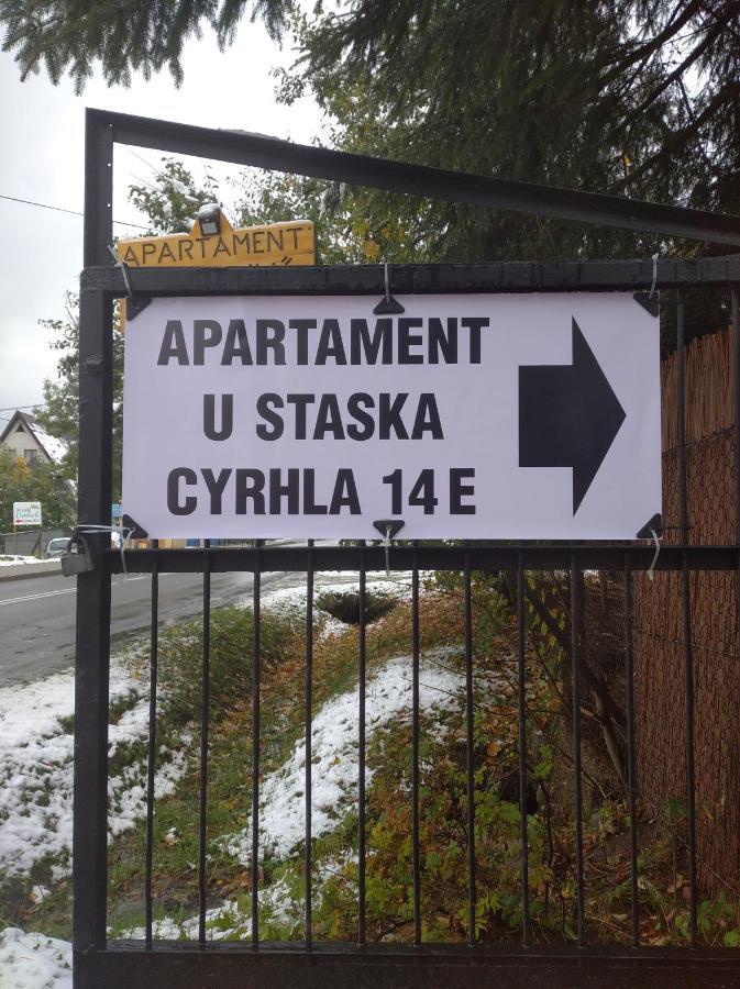 Apartament Apartament U Staska Zakopane Zewnętrze zdjęcie